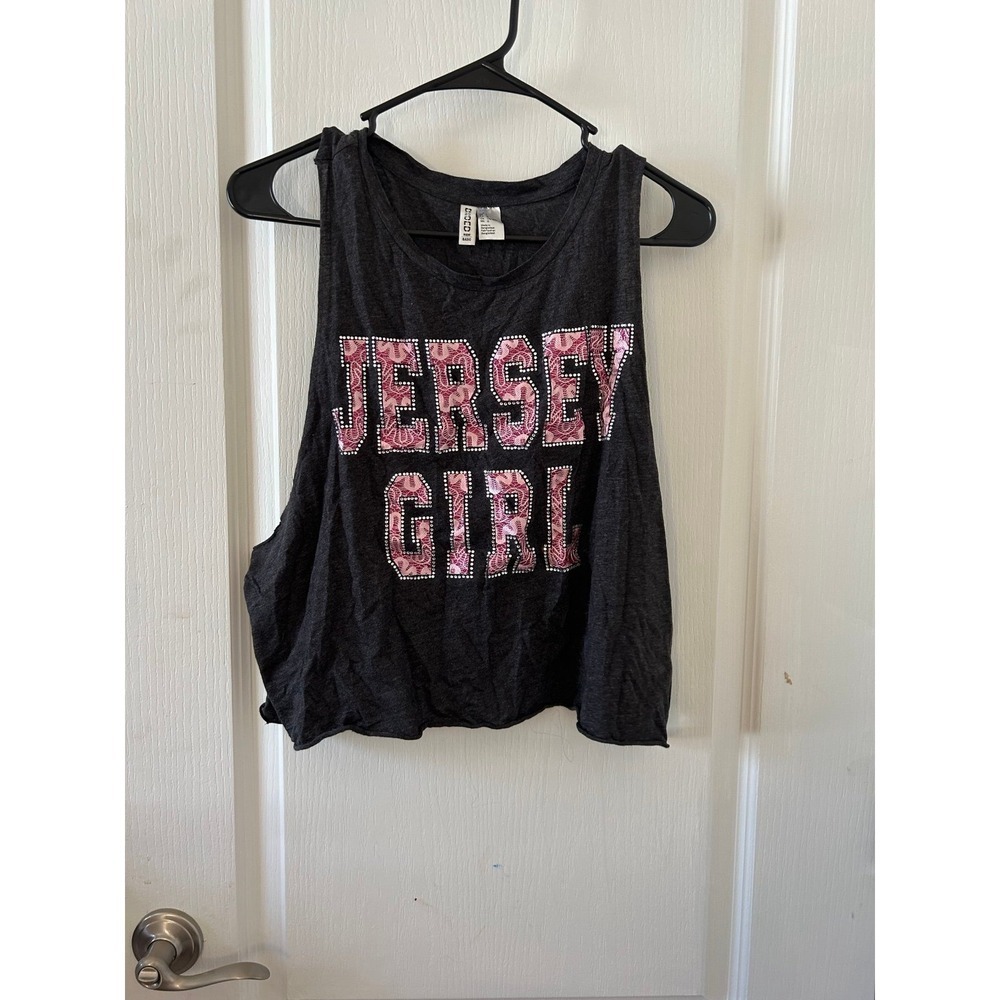 Jersey Girl Bling Crop‎ Top